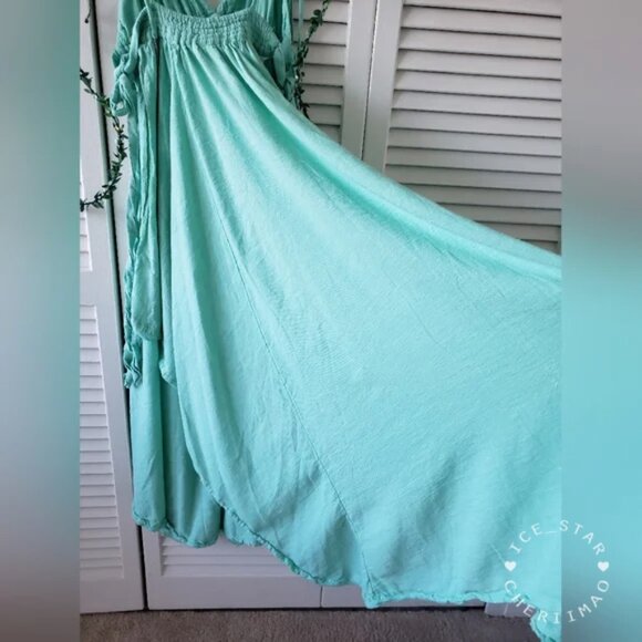 Free People RARE Tropical Heat Maxi Dress - Picture 10 of 12